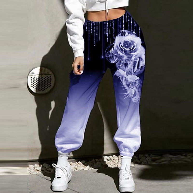 Glamorous Rose Track Pants - Multiple Colours (S-5XL)