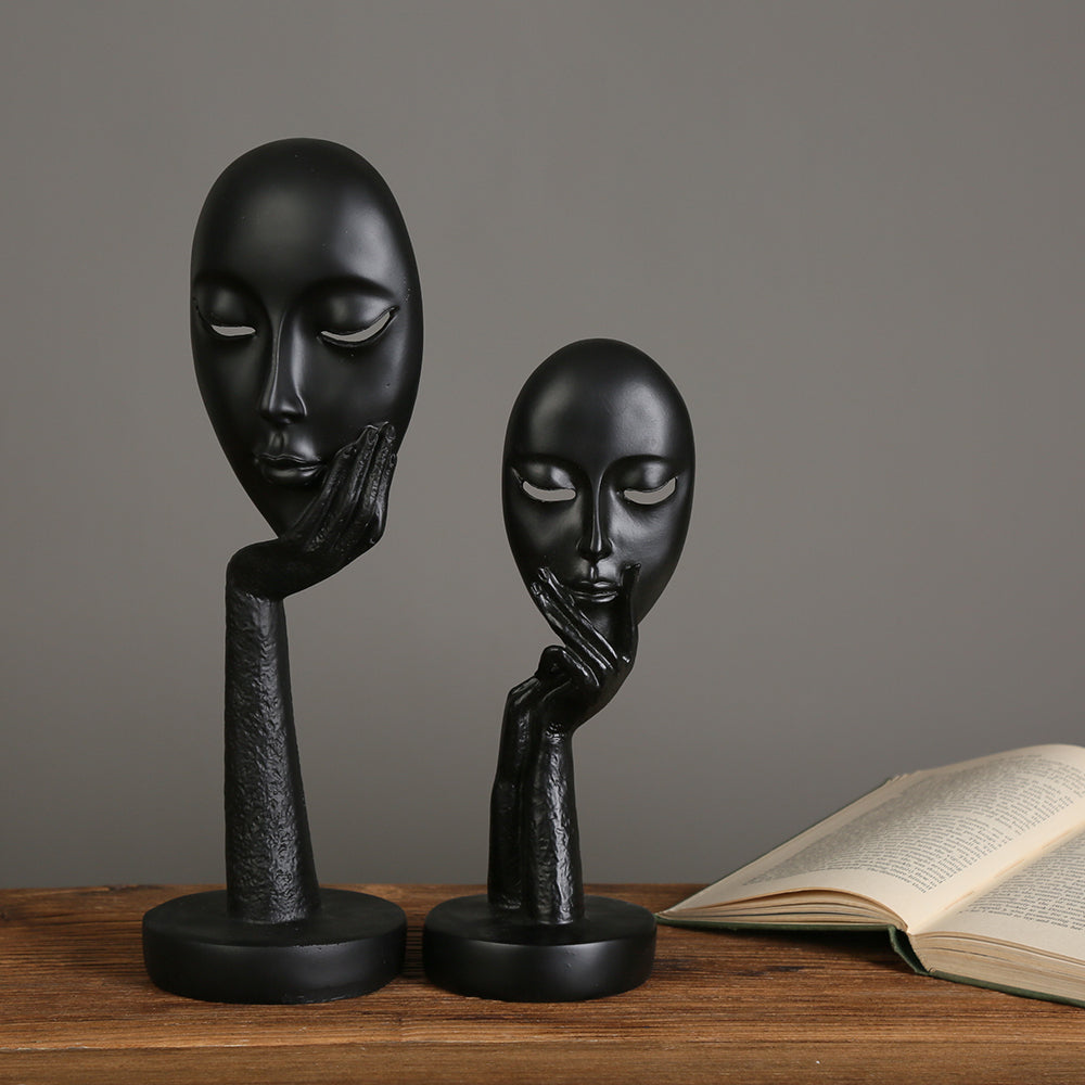 Behind My Mask Sculptures