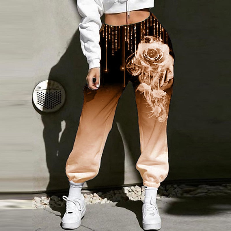 Glamorous Rose Track Pants - Multiple Colours (S-5XL)