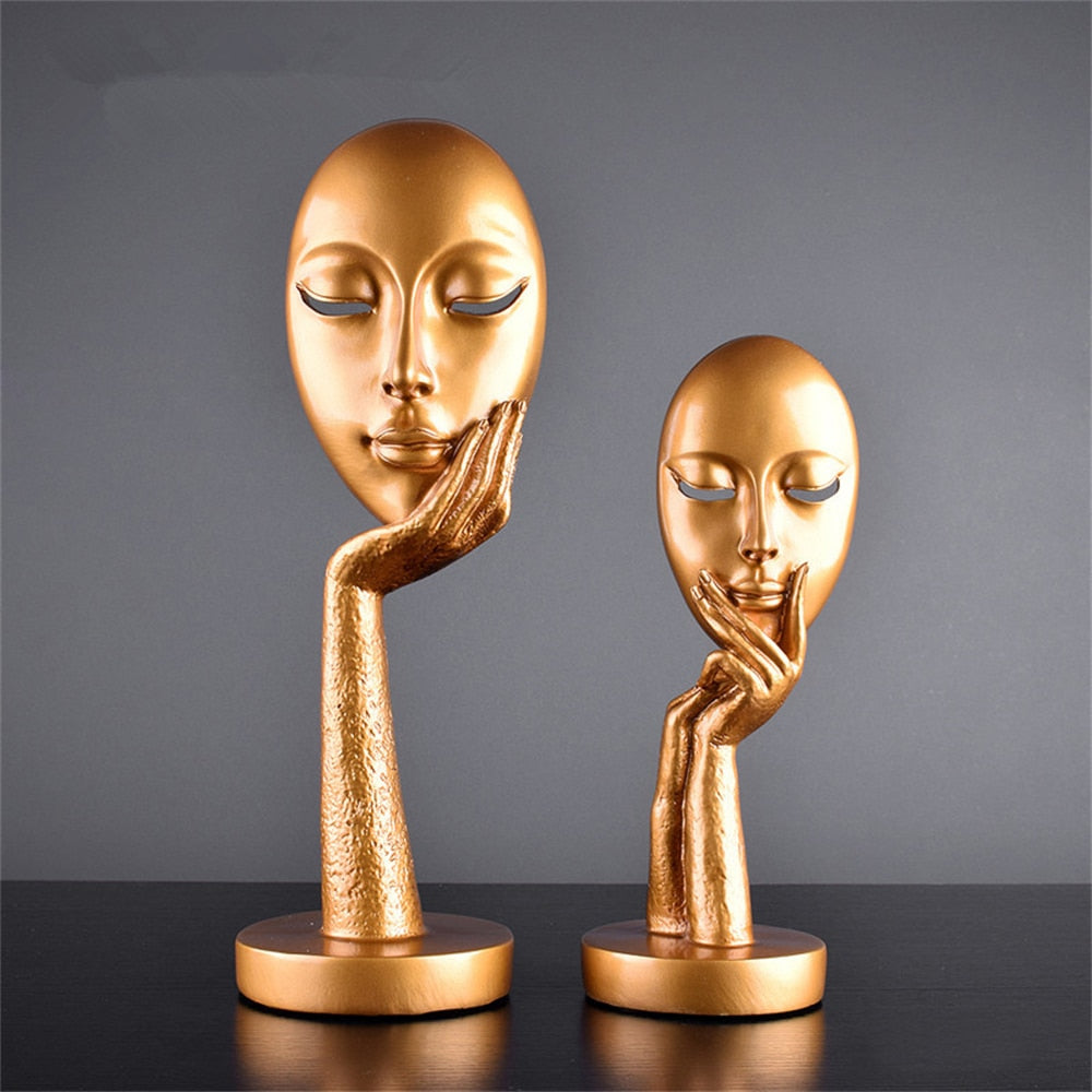 Behind My Mask Sculptures