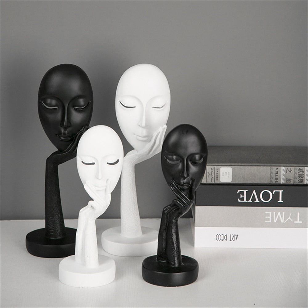 Behind My Mask Sculptures