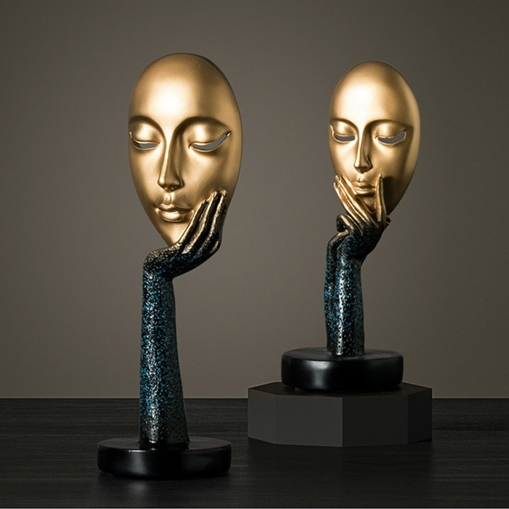Behind My Mask Sculptures