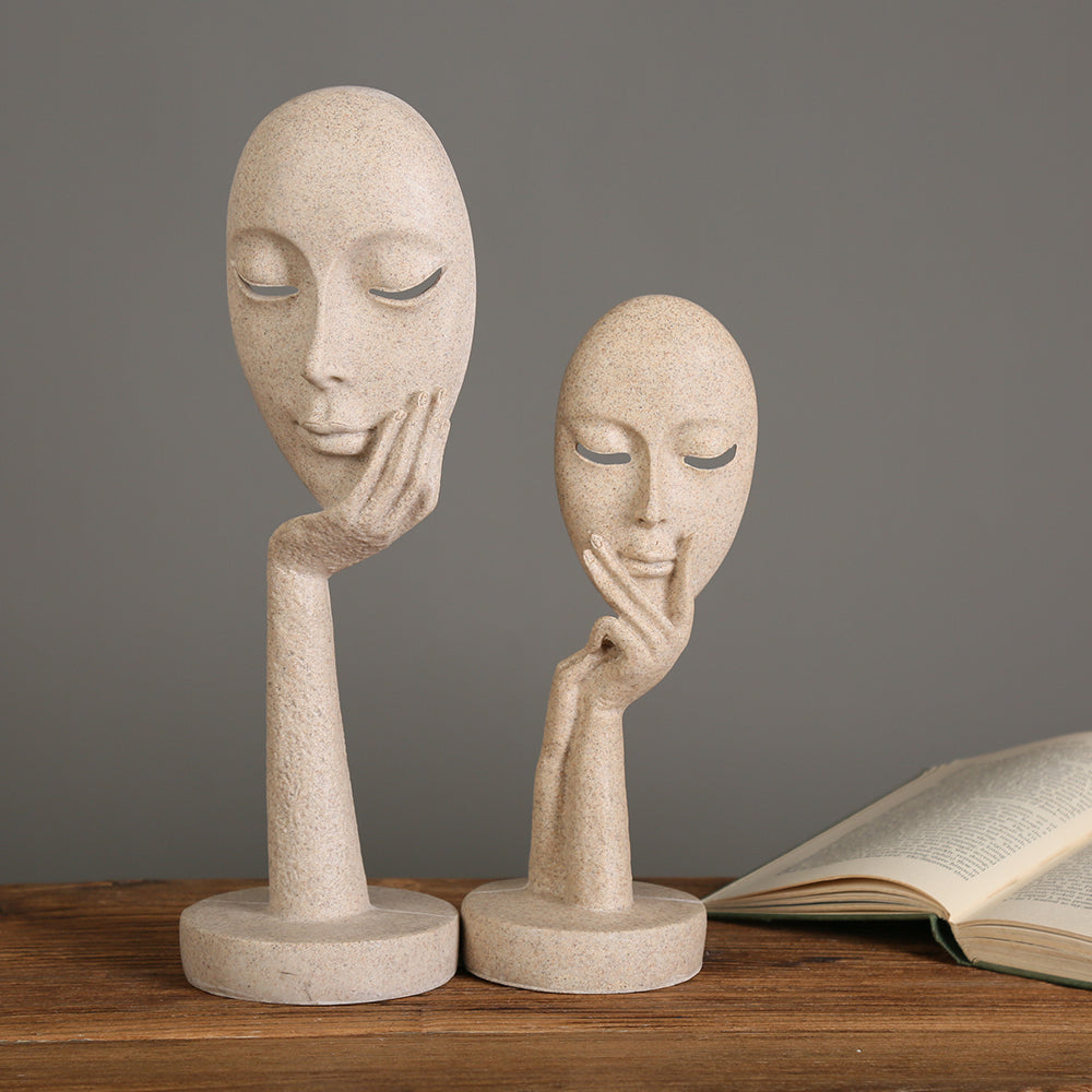 Behind My Mask Sculptures