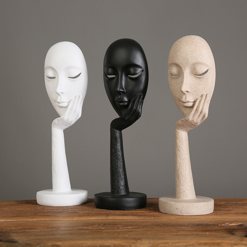 Behind My Mask Sculptures