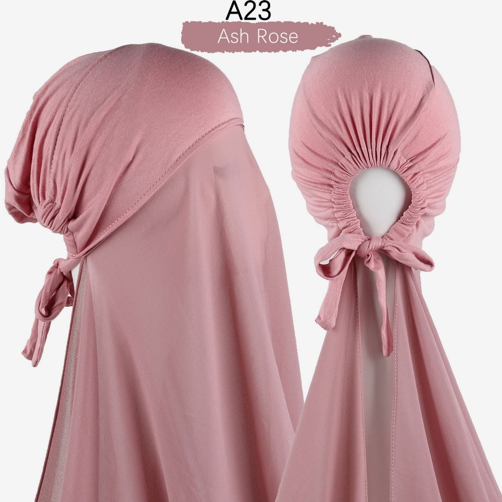 Iqra Joined Cap & Scarf