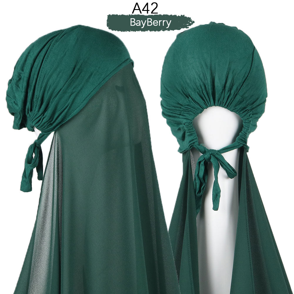 Iqra Joined Cap & Scarf