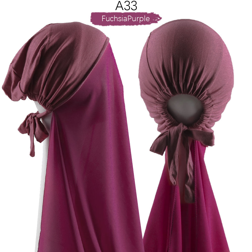 Iqra Joined Cap & Scarf