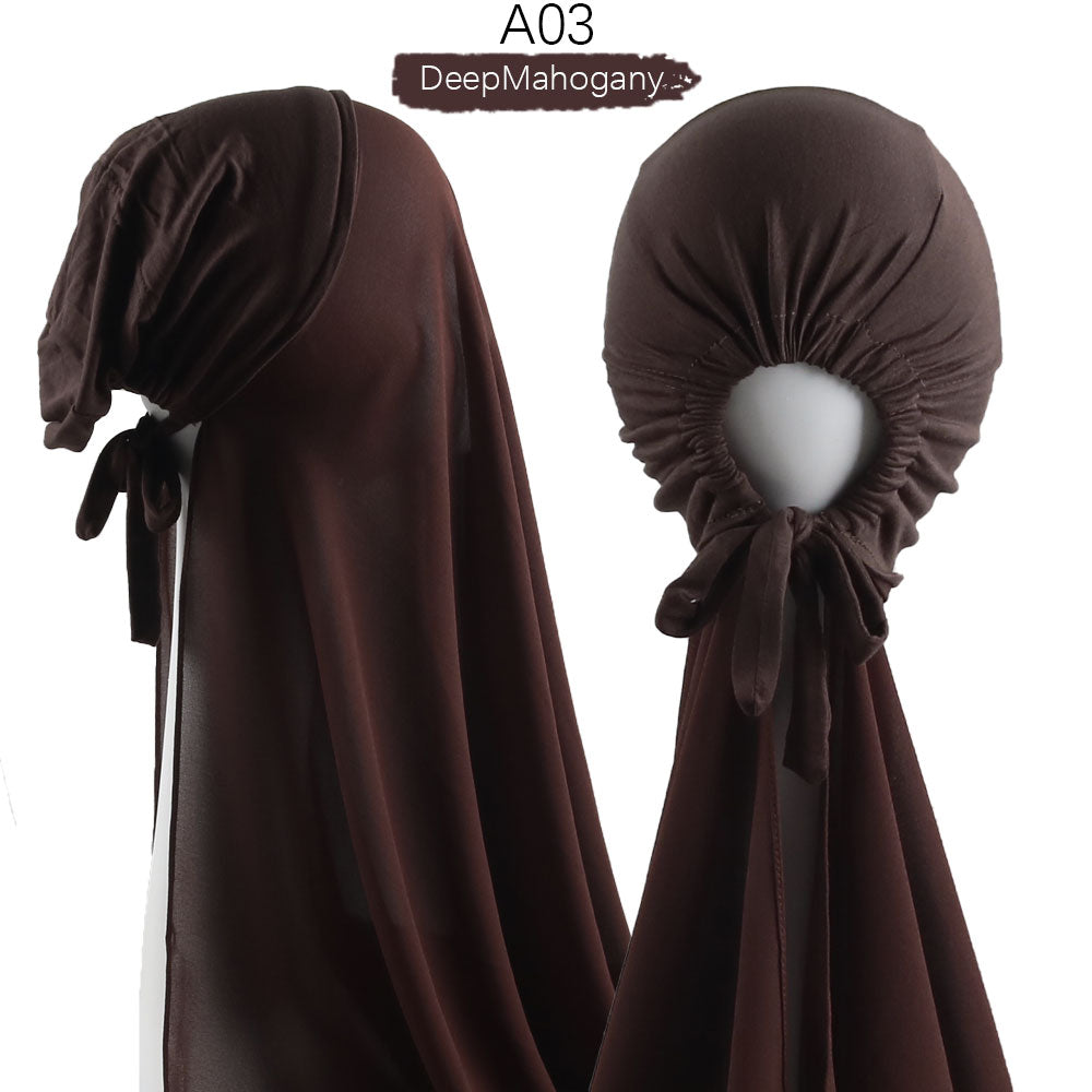 Iqra Joined Cap & Scarf