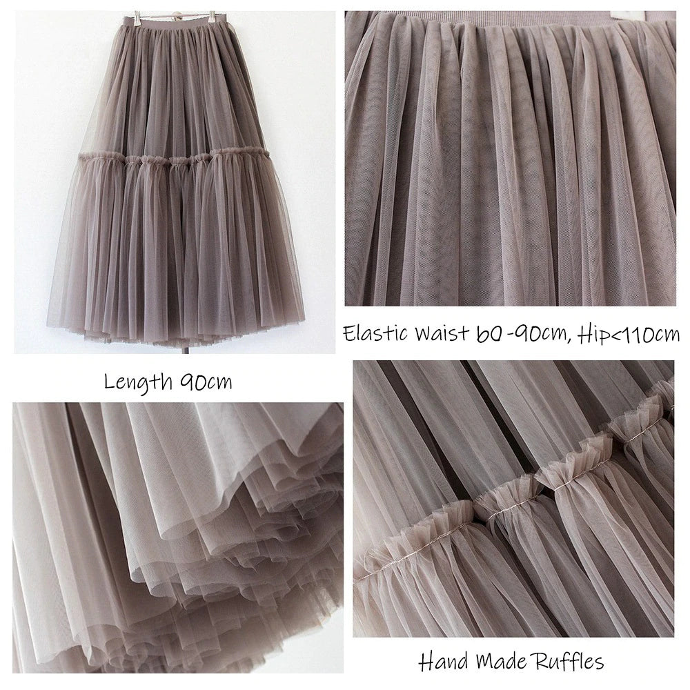 Natural Charm Skirt - Multiple Colours
