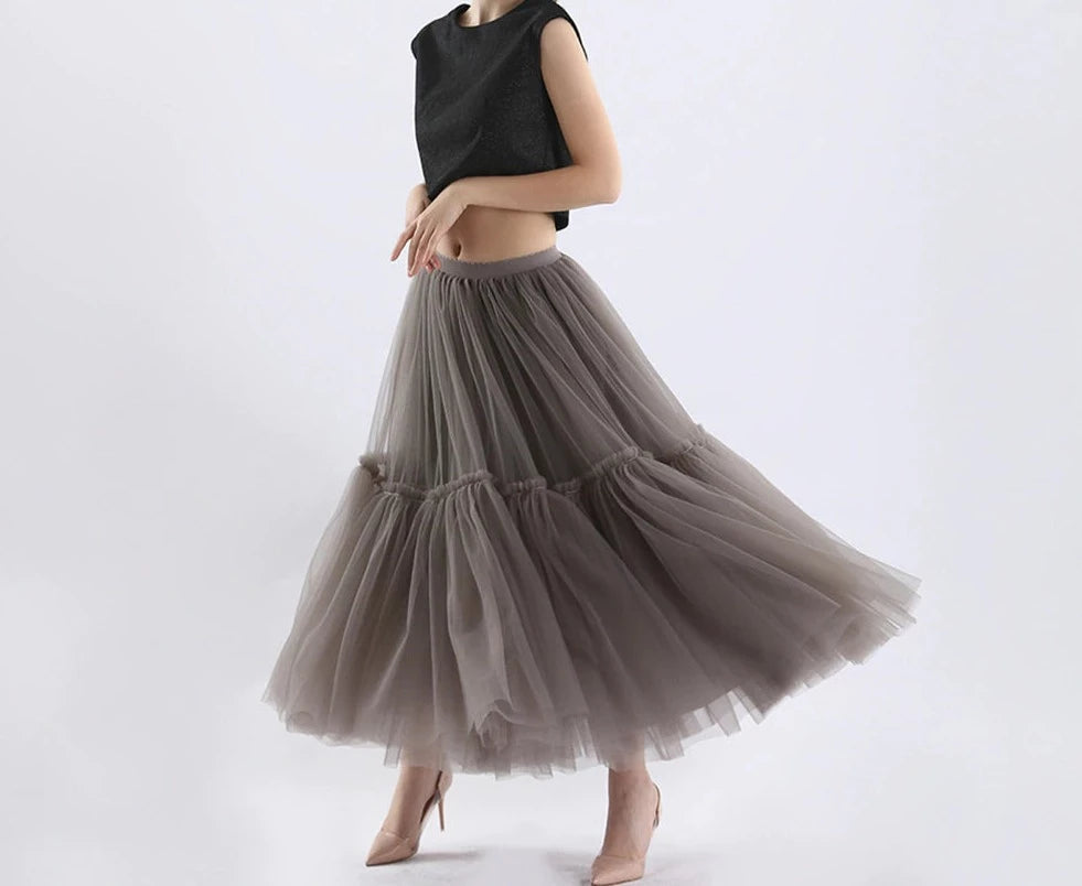 Natural Charm Skirt - Multiple Colours