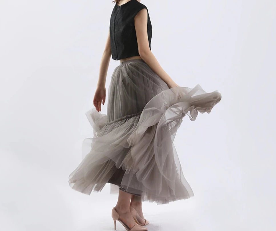 Natural Charm Skirt - Multiple Colours