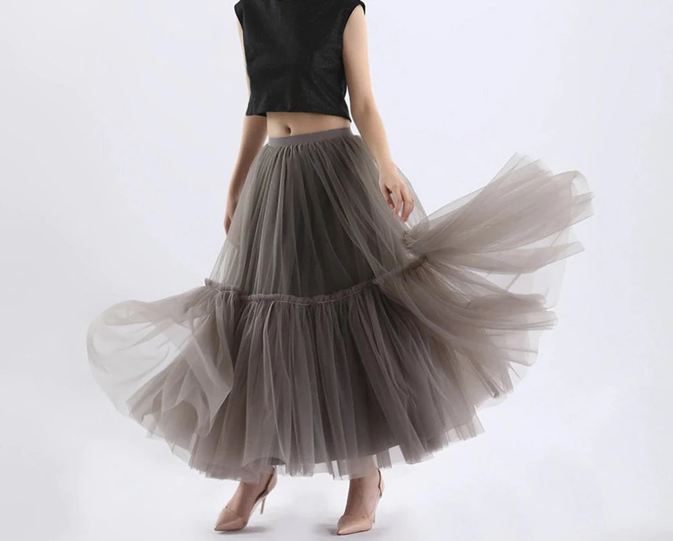 Natural Charm Skirt - Multiple Colours