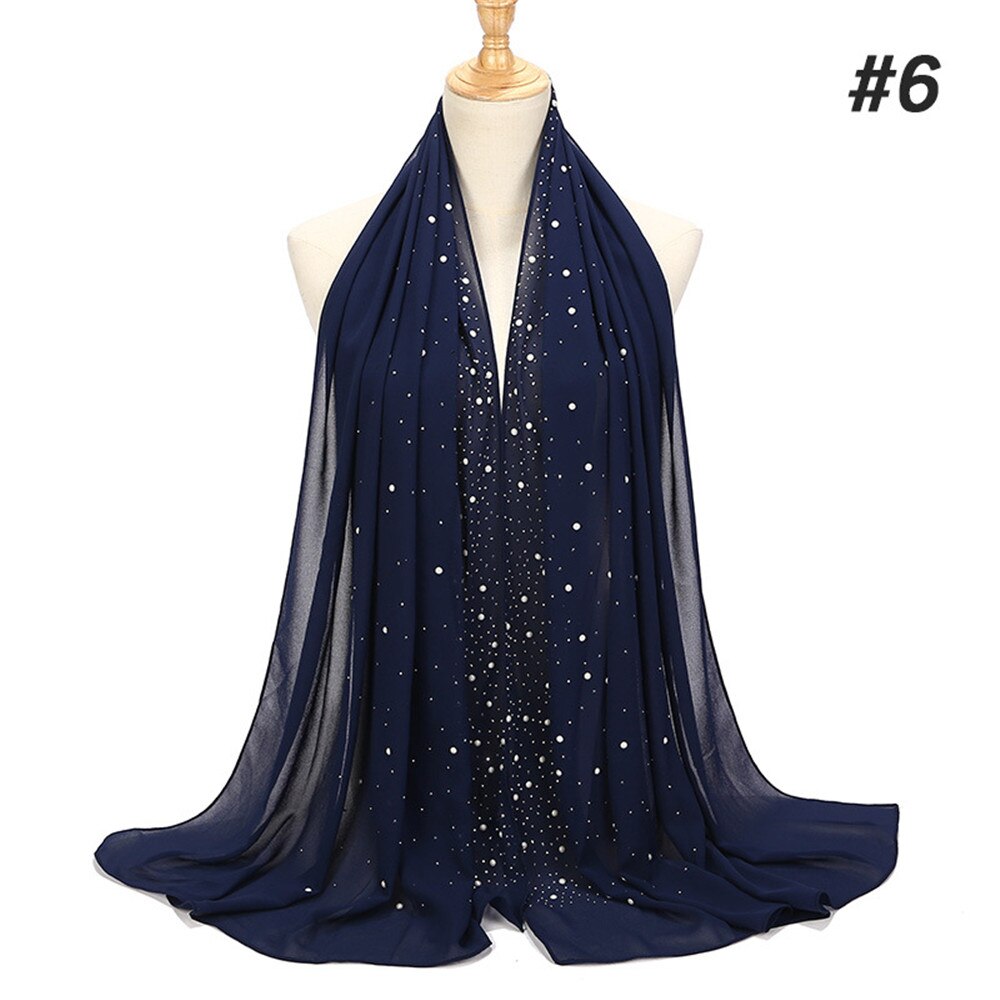 Maha Diamond Chiffon Scarf - Multiple Colours