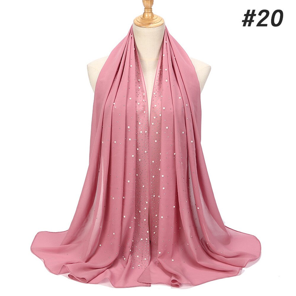 Maha Diamond Chiffon Scarf - Multiple Colours
