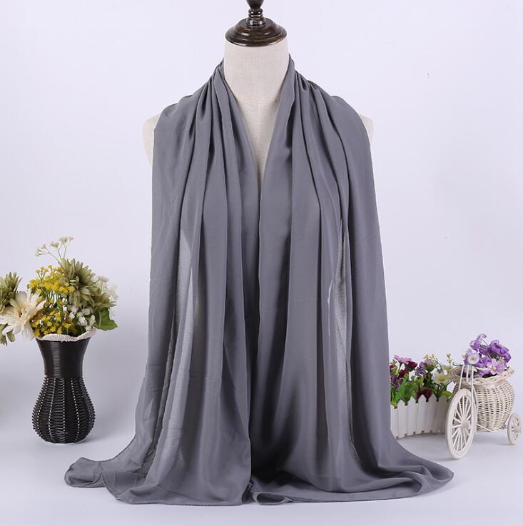 Dina Chiffon Scarf - Multiple Colours