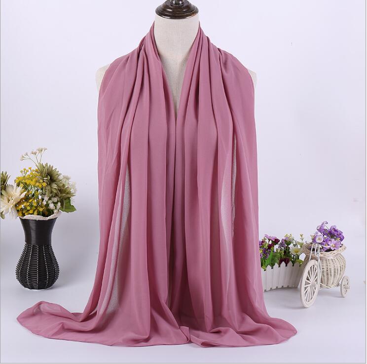 Dina Chiffon Scarf - Multiple Colours