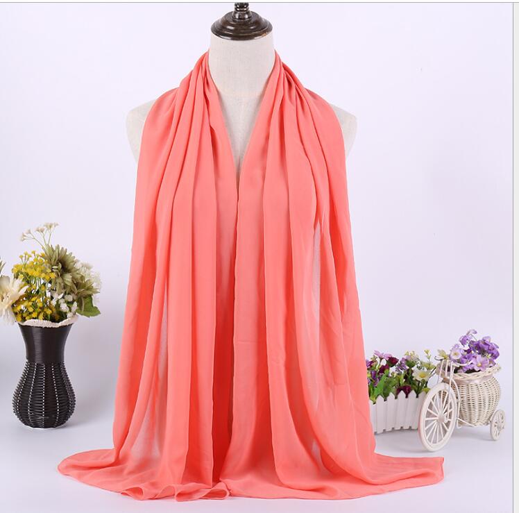 Dina Chiffon Scarf - Multiple Colours