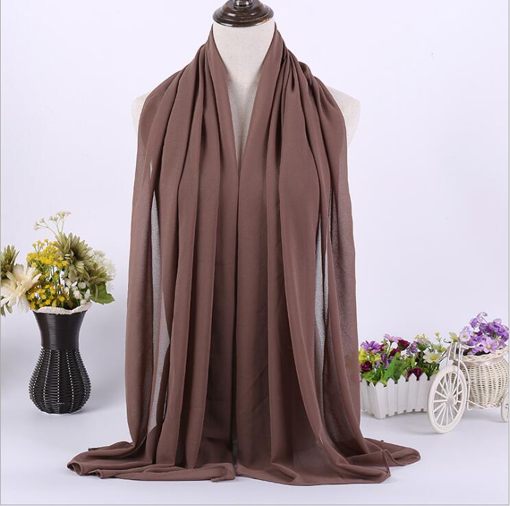 Dina Chiffon Scarf - Multiple Colours