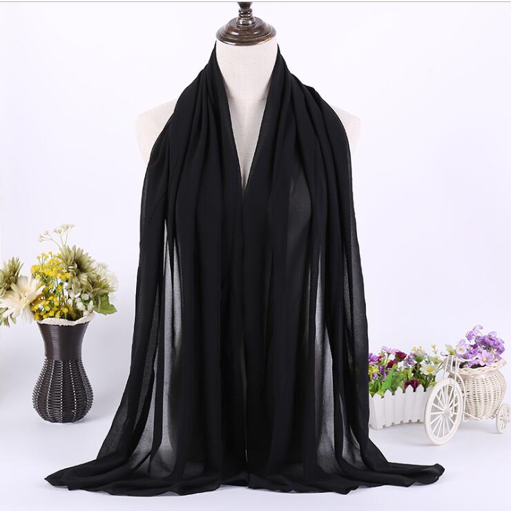 Dina Chiffon Scarf - Multiple Colours