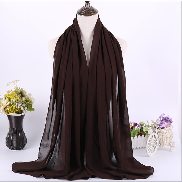 Dina Chiffon Scarf - Multiple Colours