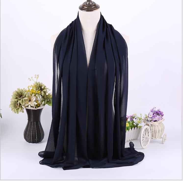 Dina Chiffon Scarf - Multiple Colours