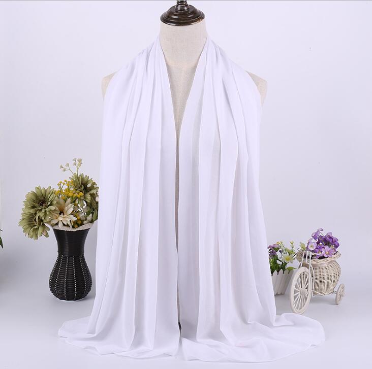 Dina Chiffon Scarf - Multiple Colours