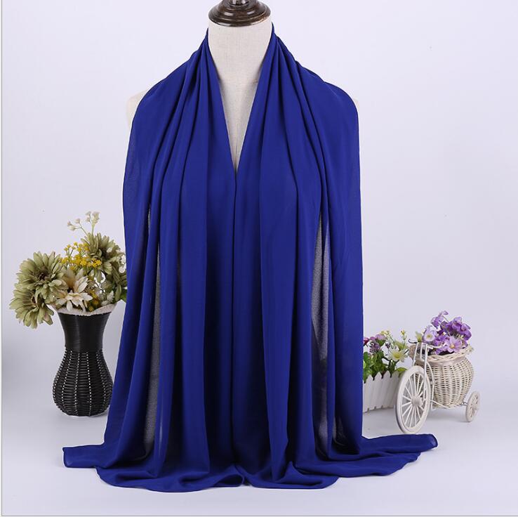 Dina Chiffon Scarf - Multiple Colours