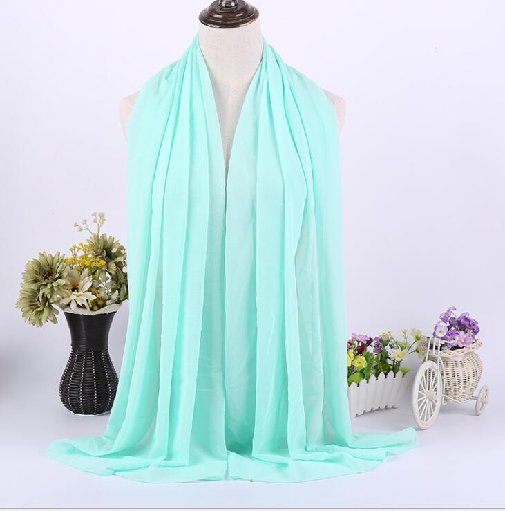 Dina Chiffon Scarf - Multiple Colours