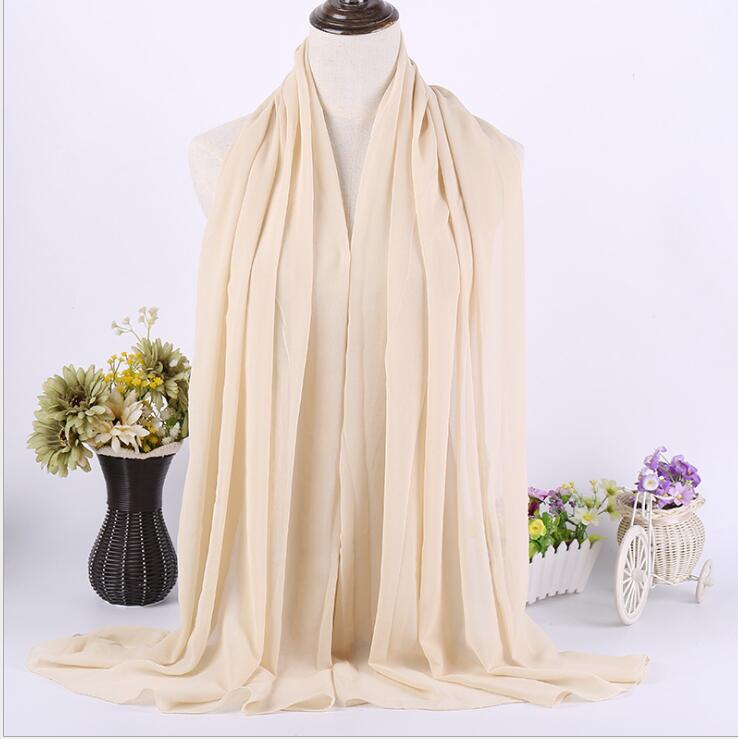 Dina Chiffon Scarf - Multiple Colours