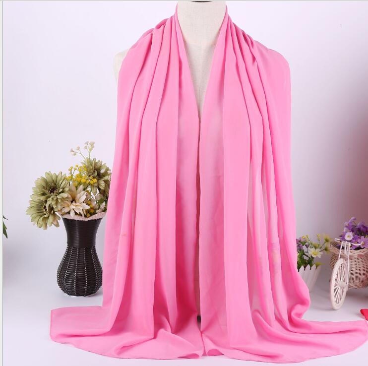 Dina Chiffon Scarf - Multiple Colours