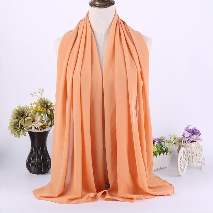 Dina Chiffon Scarf - Multiple Colours