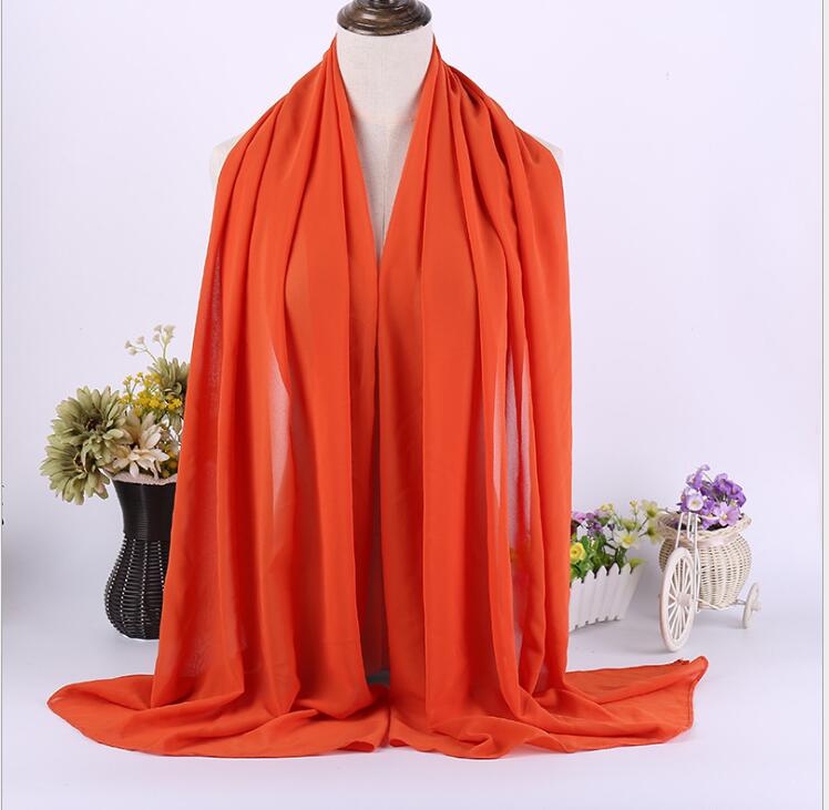 Dina Chiffon Scarf - Multiple Colours