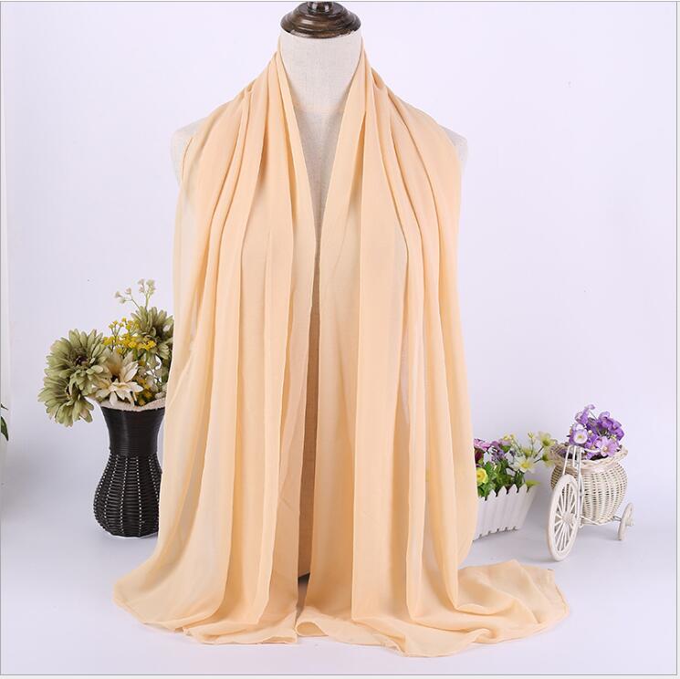 Dina Chiffon Scarf - Multiple Colours