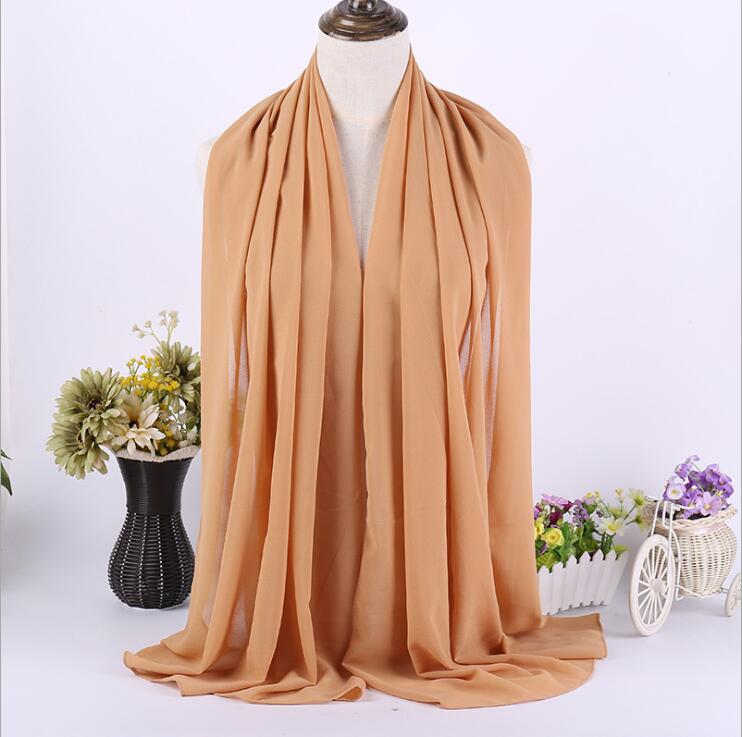 Dina Chiffon Scarf - Multiple Colours