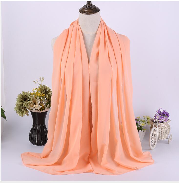 Dina Chiffon Scarf - Multiple Colours