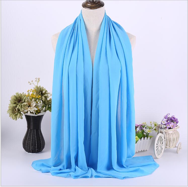 Dina Chiffon Scarf - Multiple Colours