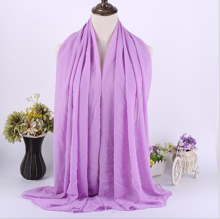 Dina Chiffon Scarf - Multiple Colours