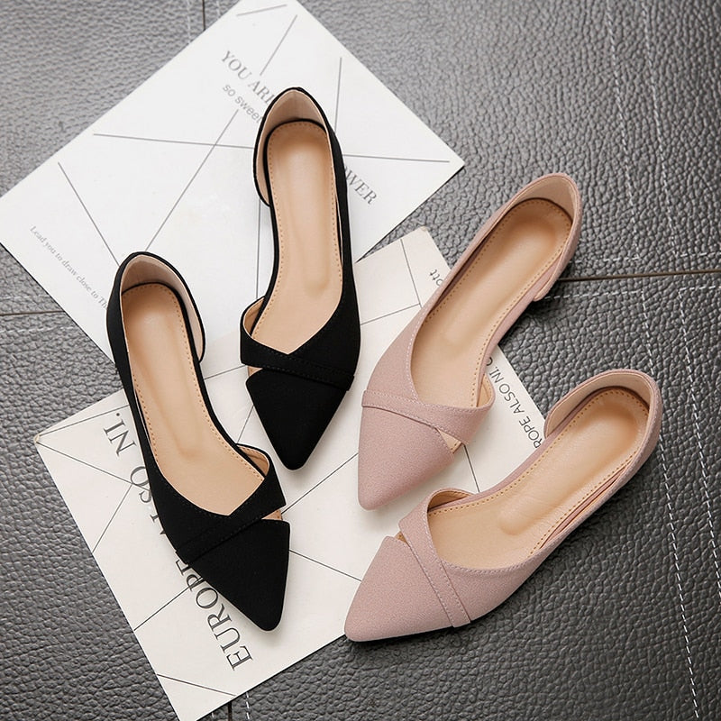 On Different Occasions Flat Shoes - 2 Colours