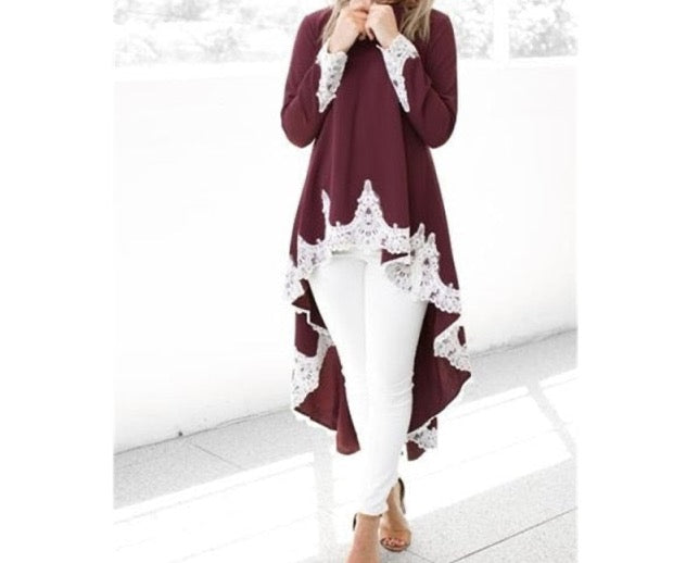 Upper Class Lace Top - 3 Colours (S-5XL)