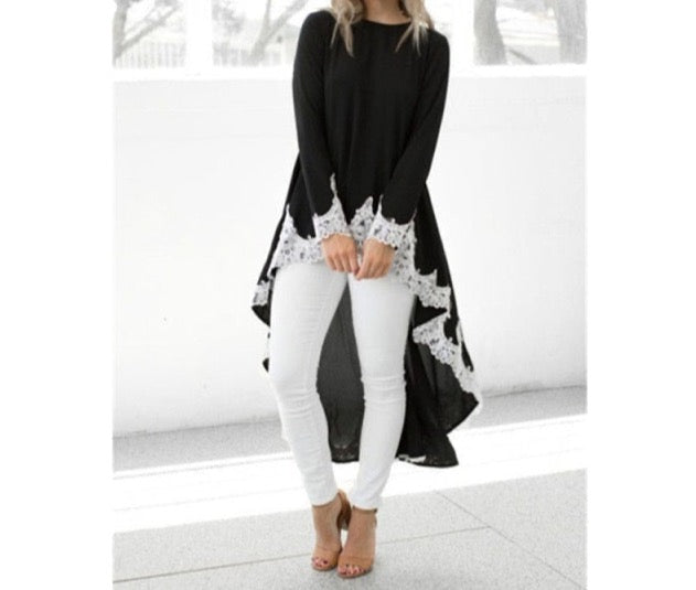 Upper Class Lace Top - 3 Colours (S-5XL)