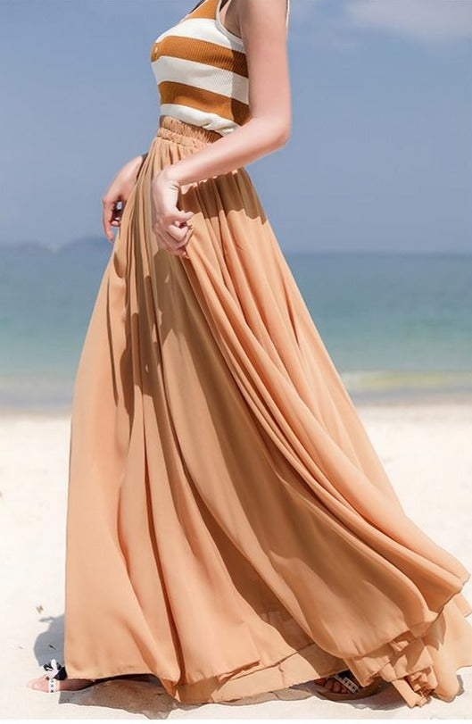 Summer Feelings Chiffon Skirt - Multiple Colours (S-XL)