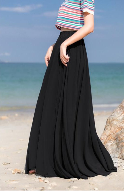 Summer Feelings Chiffon Skirt - Multiple Colours (S-XL)