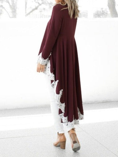 Upper Class Lace Top - 3 Colours (S-5XL)