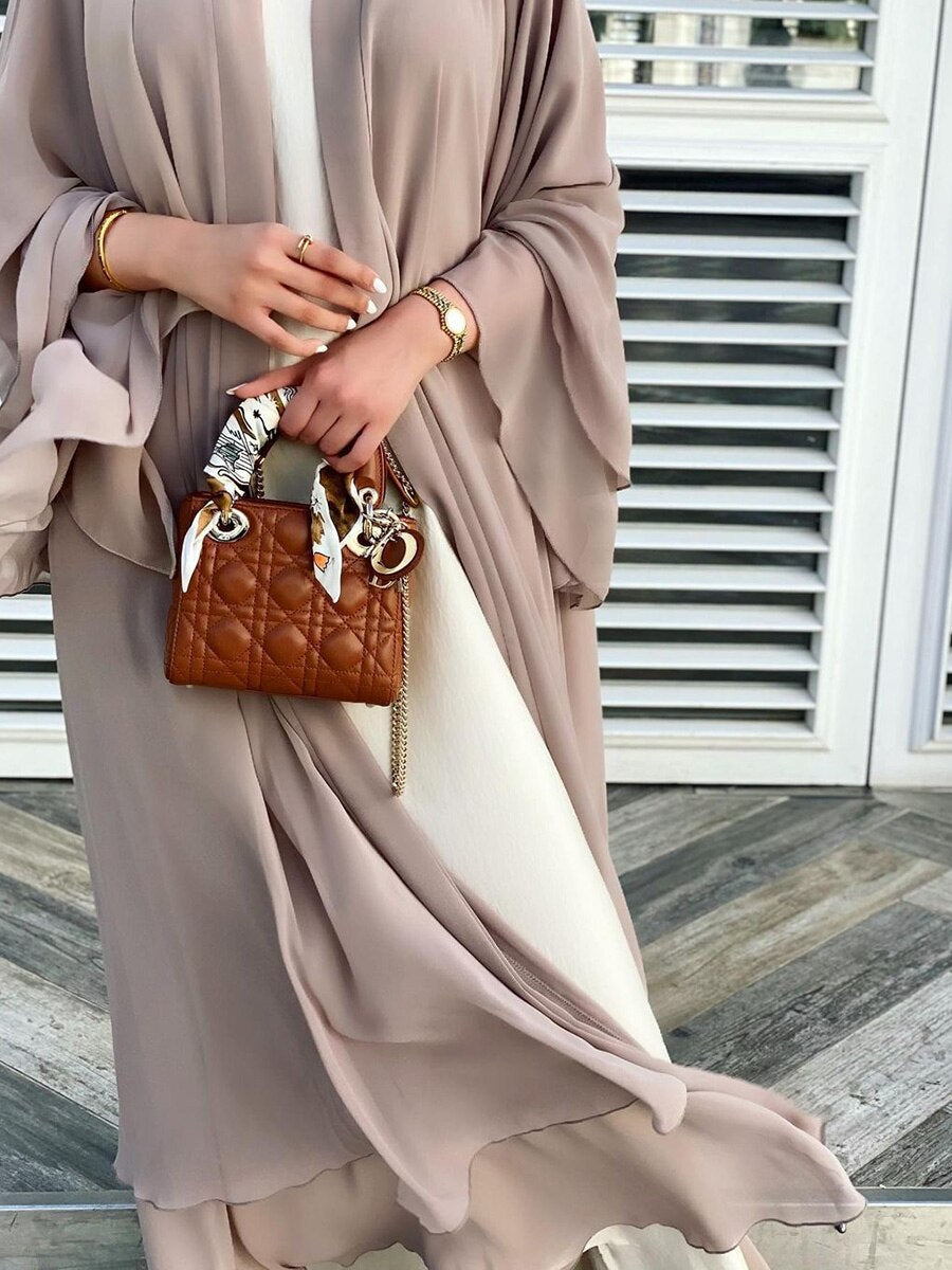 Sway My Way Over Sized Abaya Cardigan - 2 Colours (S-XXL)