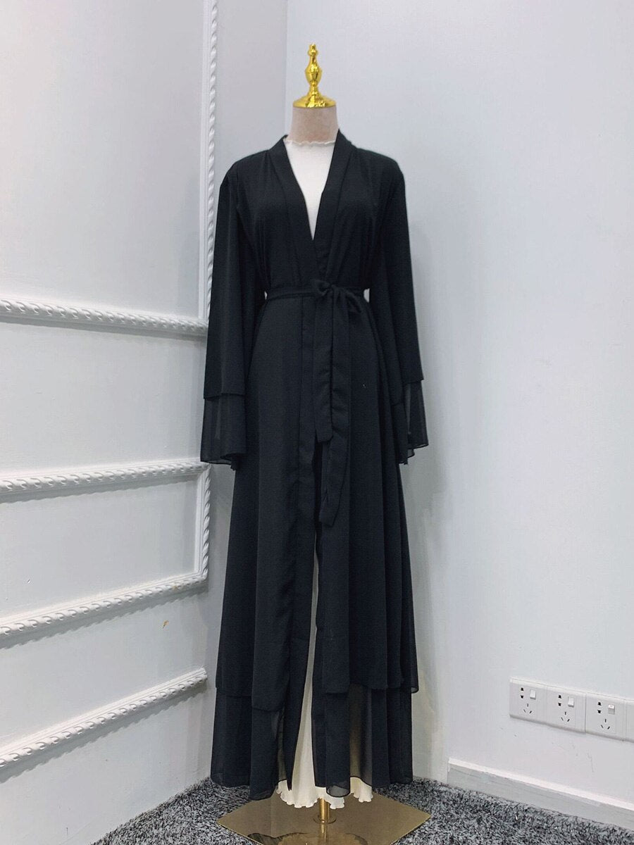 Sway My Way Over Sized Abaya Cardigan - 2 Colours (S-XXL)