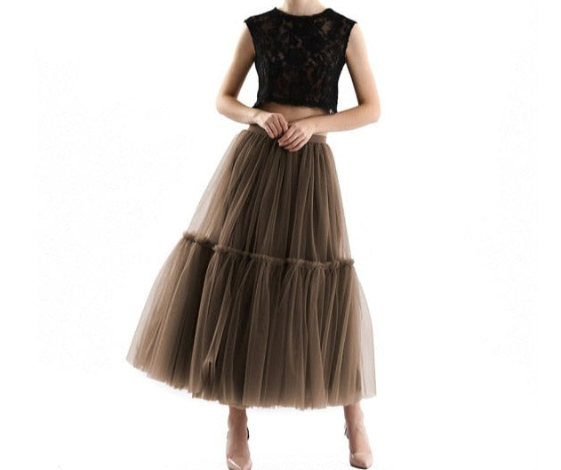 Natural Charm Skirt - Multiple Colours