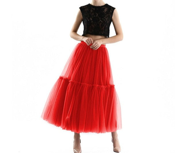 Natural Charm Skirt - Multiple Colours