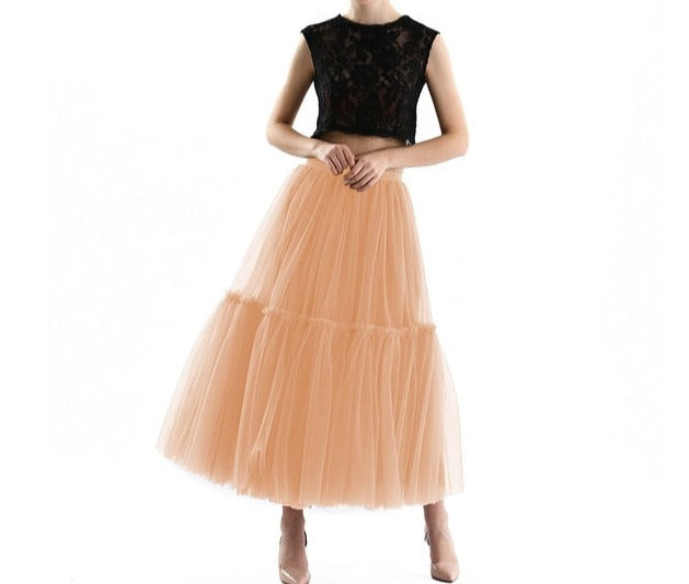 Natural Charm Skirt - Multiple Colours