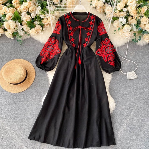 First Weekend In Autumn Dress - 3 Colours