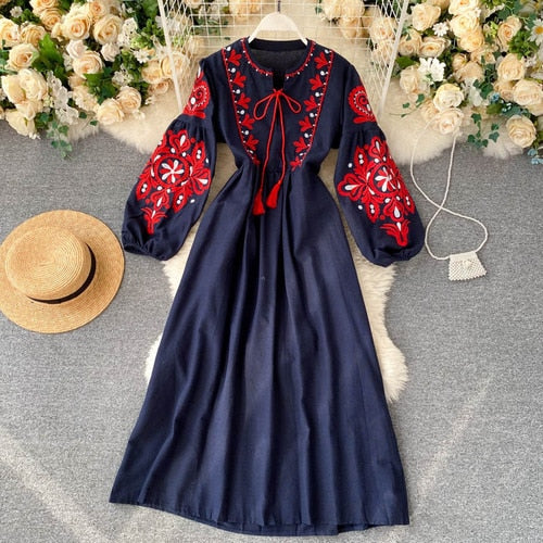 First Weekend In Autumn Dress - 3 Colours